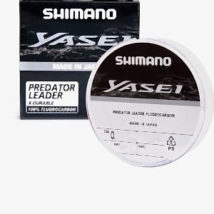 shimano yasei fluoro leader grey 10m shock leader misina jpg