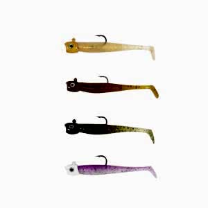 Ryuji Mebaru Micro Shad 6.5cm 3.8g Natural Mix Silikon Yem